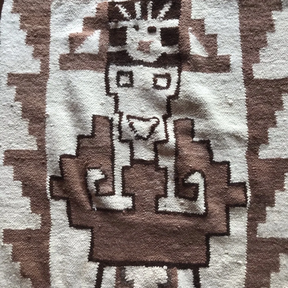 🗿SOFT WOOL TRIBAL RUG or WALLHANGING